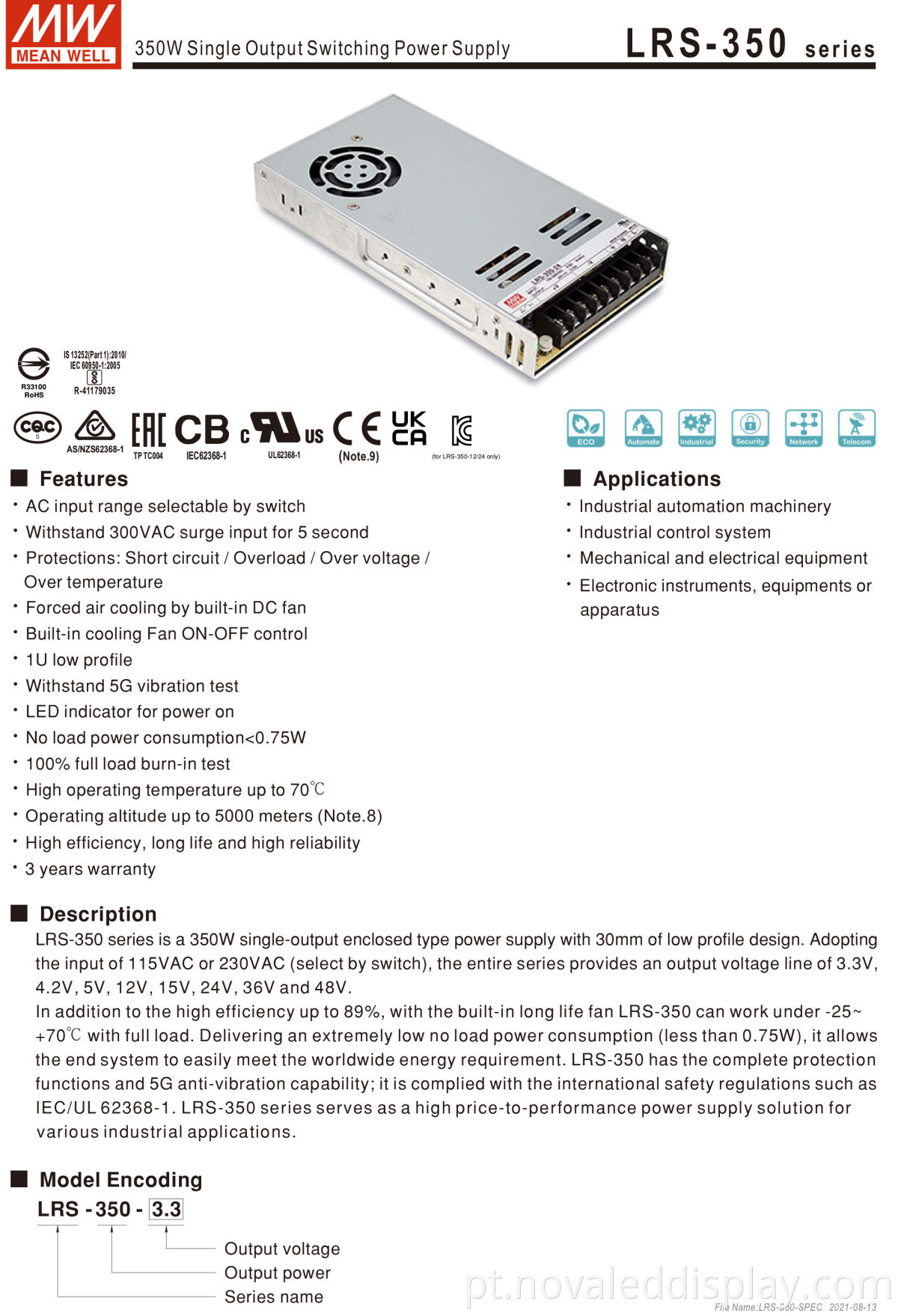 meanwell power supply